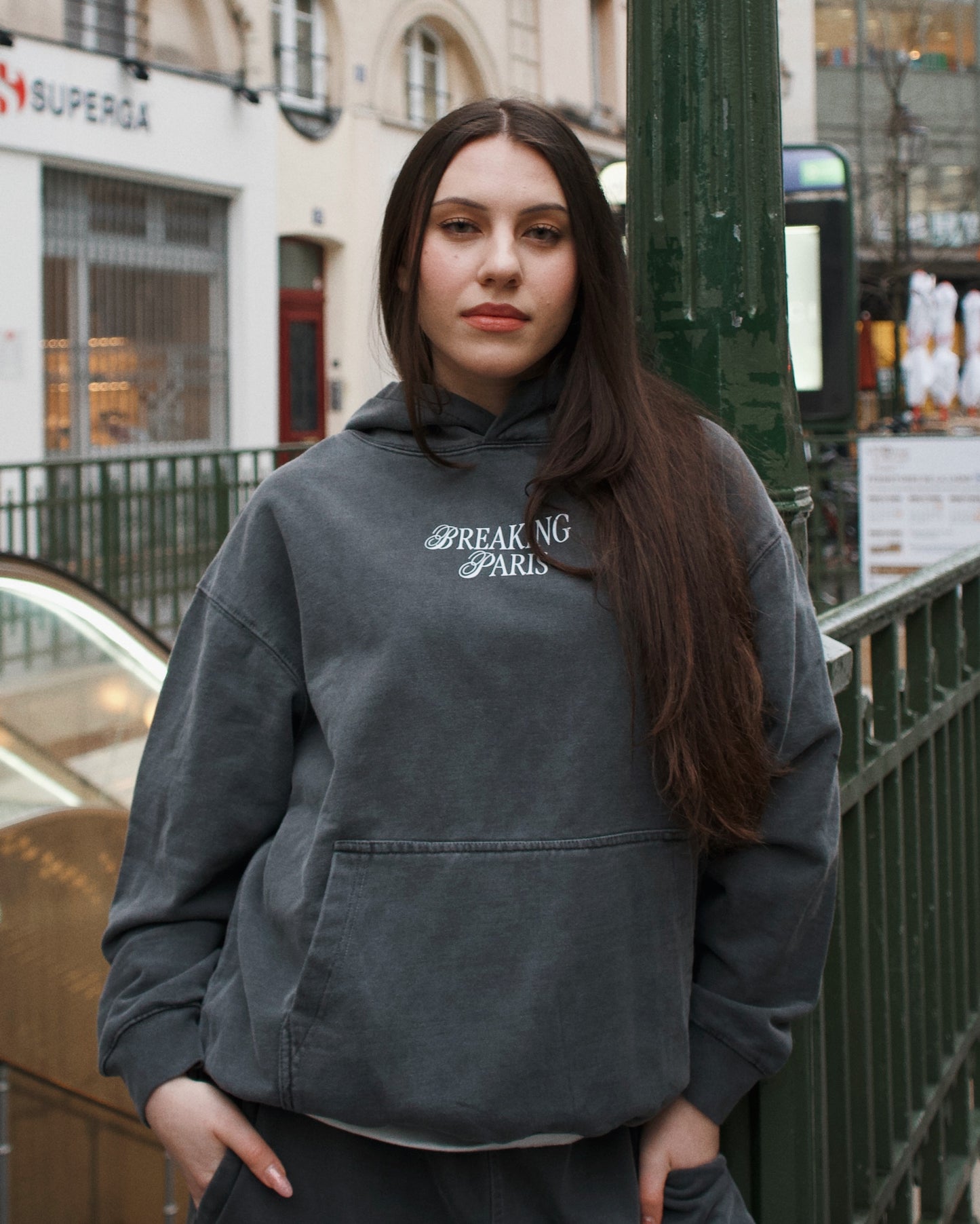 Breaking Paris - Oversize Hoodie